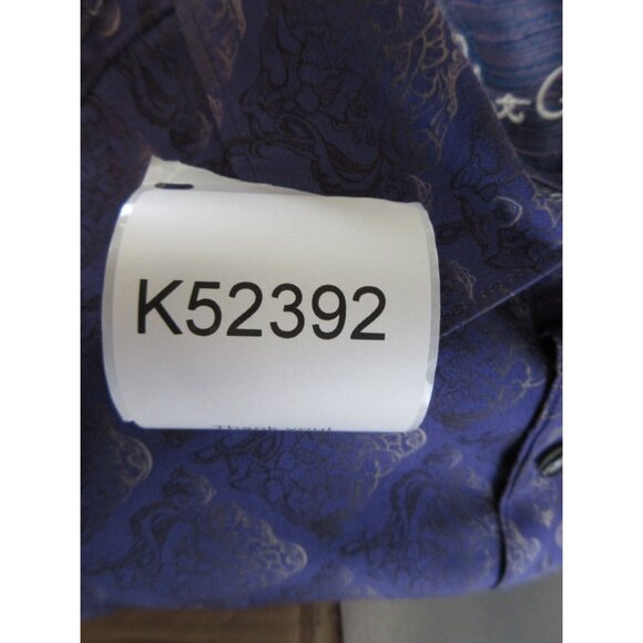 Robert Graham Shirt XXL Button Down Geometric Art Flip Cuffs Logo - Picture 13 of 13